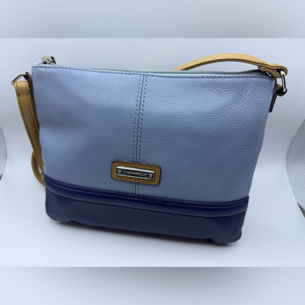 Tignanello Two-Tone Leather Crossbody Bag